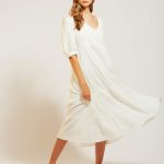 VESTIDO APHRA - blanco - l