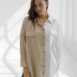 CAMISA EDA - beige - xs-s