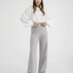 PANTALON NADINE - l - gris