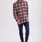 CAMISA BERTHOLD - bordo - s