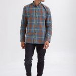 CAMISA KLIN - azul - s