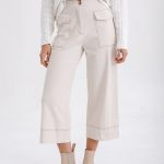 PANTALON CLOE - s - crema