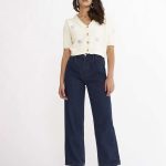 CARDIGAN PUNTO CHLOE - off-white - s
