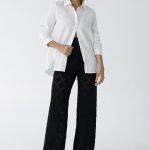 CAMISA LINO REGINE - blanco - s