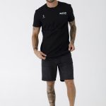 TSHIRT FLORENCIO - negro-b-celeste - xl