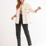CAMPERA OZLEM - off-white - xs-s