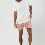 SHORT BAÑO URIAN - rojo-f-stripes - m
