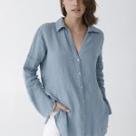 CAMISA ALECIA - celeste - s