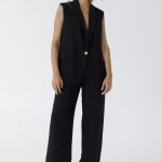 CHALECO JENA - xl - negro