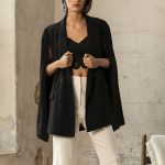 BLAZER CAPA CLAUDE - negro - s