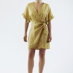 VESTIDO JOSEFA - pistacho - s