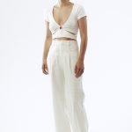 CROP TSHIRT BRENDA - blanco - s