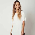 BLUSA MANGA CORTA - crudo - l