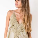 BLUSAS SIN MANGAS - verde - s