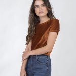 BLUSA M/C MAK - terracota - l