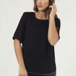 BLUSA M/C GRANADINAS - negro - l