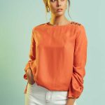 BLUSA HONDURAS - coral - s