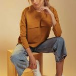 BLUSA M/L ANETTE - mostaza - l