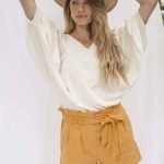 BLUSA MONSE - blanco - m