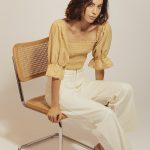 BLUSA JAYA - mostaza - l