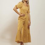 BLUSA ARTEMISA - mostaza - s