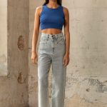 CROP TOP TEJIDO ANUSHA - azul - s
