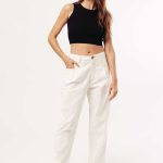 PANTALON PAULINE - s - blanco