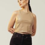 BLUSA ANNELISE - beige - s