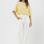 PANTALON DELIA - s - blanco