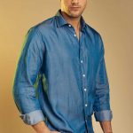 CAMISA M/L JONICA - jean - l