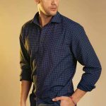 CAMISA M/L JONICA - marino - xs