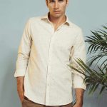 CAMISA ALVAR - beige - s