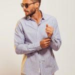 CAMISA ALVAR - marino - l