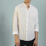 CAMISA M/L GENARO - blanco - l