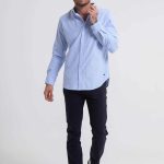 CAMISA DAG - celeste - s