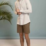 CAMISA DAMIEN - celeste - s