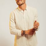 CAMISA ALBERTO - crema - l