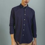 CAMISAS ALBERTO - marino - l