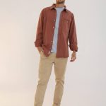 CAMISA IGOR - camel - l