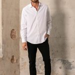 CAMISA REGULAR BUCK - blanco - s
