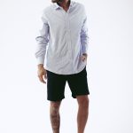 CAMISA REGULAR BUCK - celeste - s