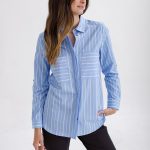 CAMISA MALTA - celeste - s
