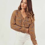 CAMISA M/L ASIA - multicolor-mancha - l