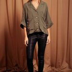 CAMISA ONELIA - verde - m-l