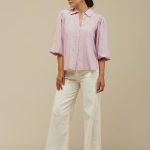 CAMISA KIRA - lila - s