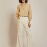 CAMISA KIRA - beige - l