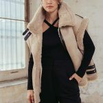 CHALECO DOBLE FAZ MEGHAN - gris-taupe - s
