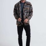 CAMISACO PAÑO ANTON - celeste - s