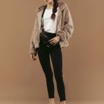 CAMPERA ALBERTA - beige - s