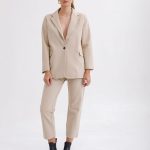 PANTALON FREDA - xs - beige